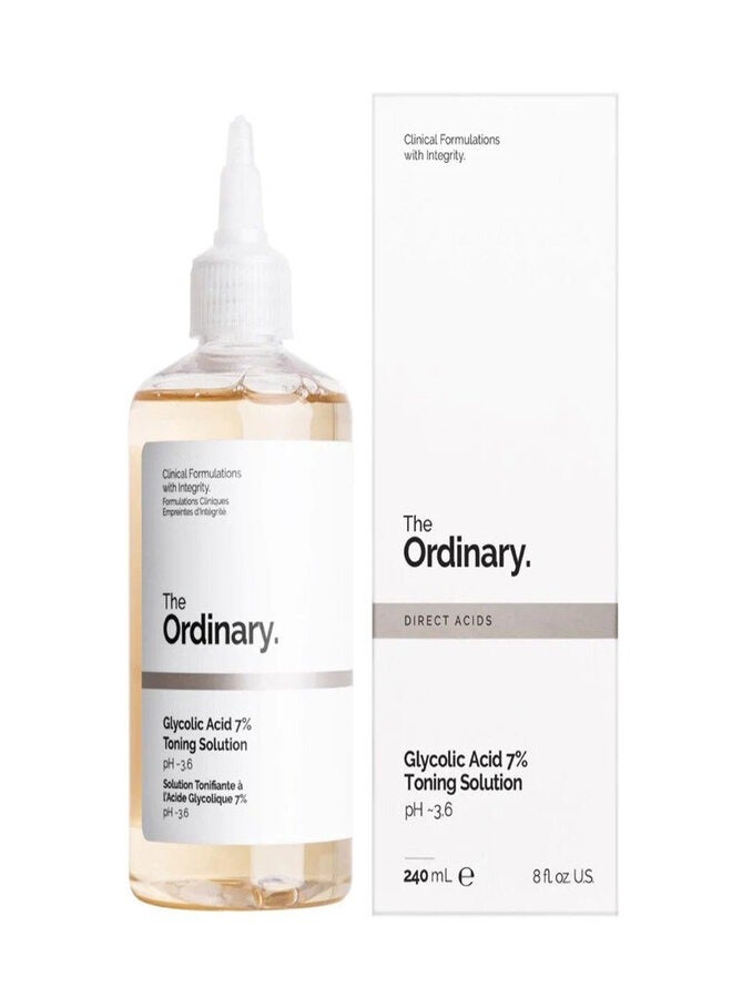 The Ordinary Toner With  7% Glycolic Acid Cleansing Solution 240ml 240 ملليلترml - Image 1